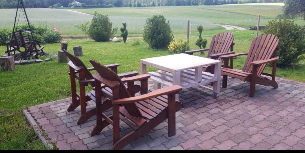 Wczasy Na Kaszubach U Hani Wiele Exterior photo
