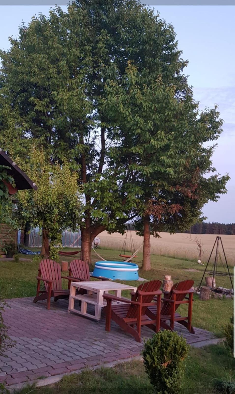 Wczasy Na Kaszubach U Hani Wiele Exterior photo