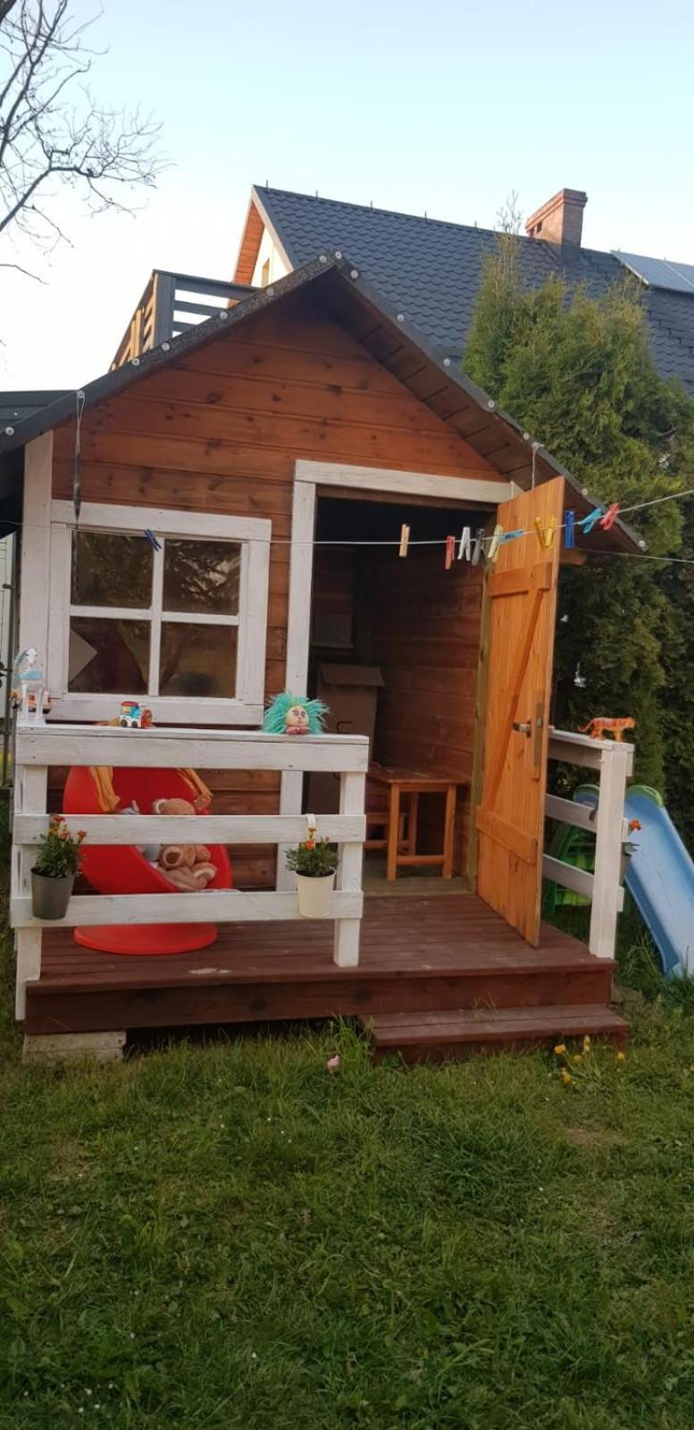 Wczasy Na Kaszubach U Hani Wiele Exterior photo